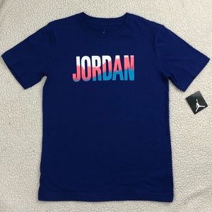**SOLD** NWT Jordan Tee, boys size Large